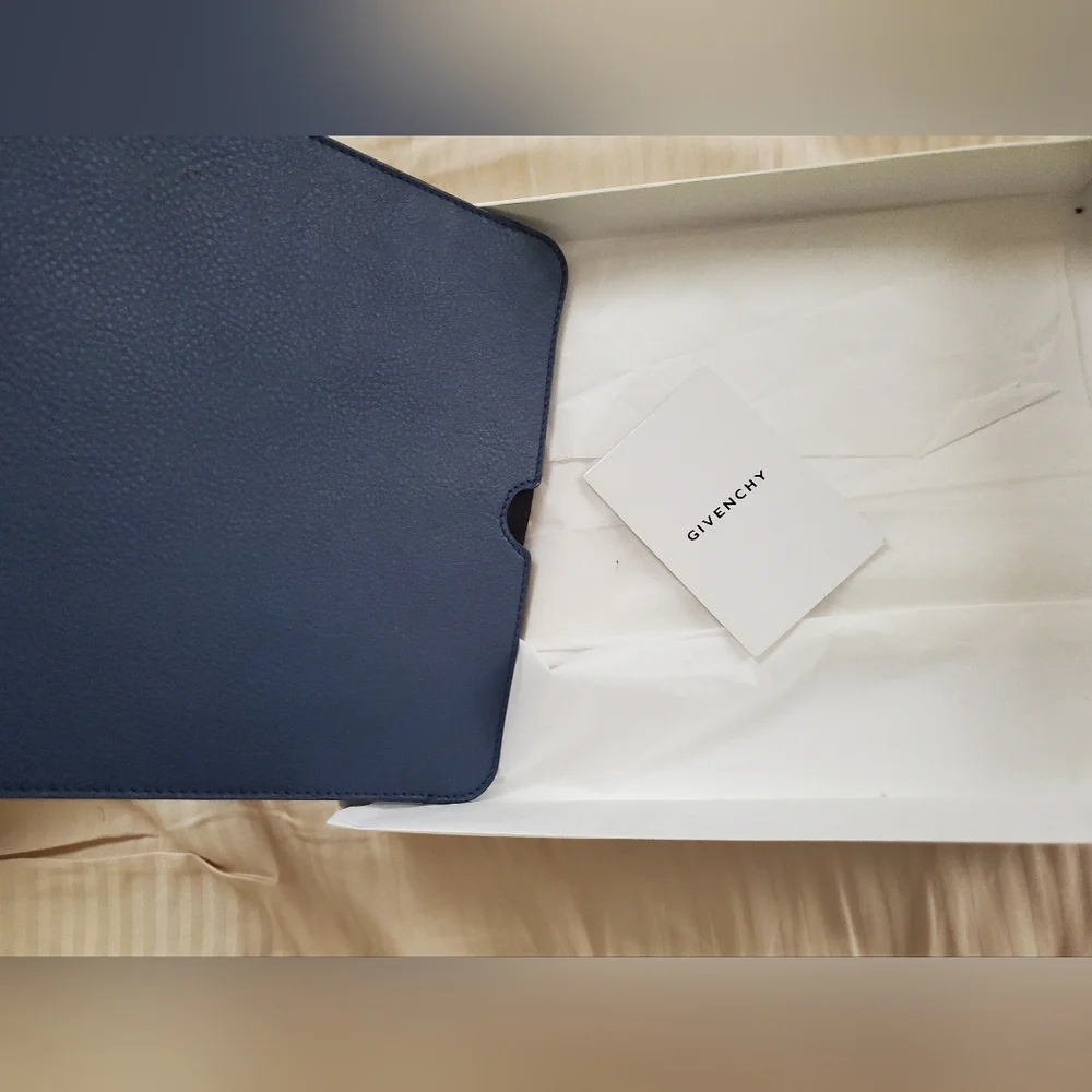 NIB Givenchy cowhide leather tablet or iPad sleeve